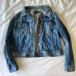 J Crew Cropped Denim Jacket circa 2013